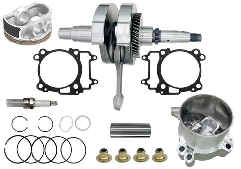 2204729 3022860 Engine Rebuild Kit with Piston Rings & Gaskets - 99mm Cylinder Crankshaft Piston Ring Kit Replacement for Polaris Ranger 570 Sportsman 570 RZR 570 ACE 570 450 Models 2012-2017 in Saudi Arabia