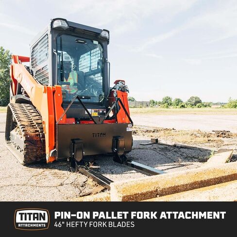 ملحق إطار شوكة البليت من Titan Attachments، شفرات شوكة ضخمة مقاس 46 بوصة مع فتحة كرة وصلة، ومثبت مشبك سلسلة، ونظام تثبيت سريع للانزلاق عالمي، سعة تحميل تبلغ 2600 رطل in Kuwait