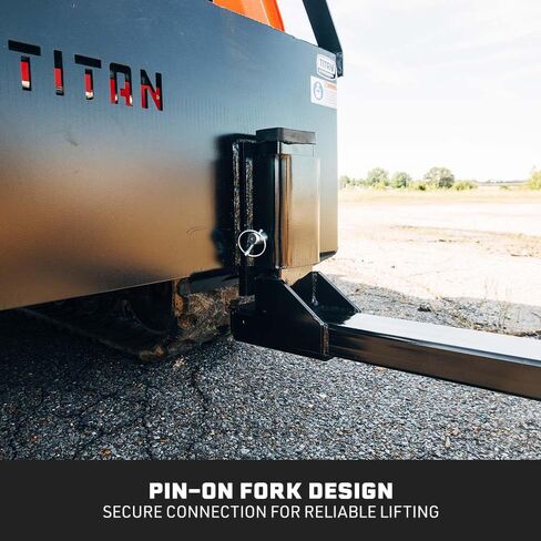 ملحق إطار شوكة البليت من Titan Attachments، شفرات شوكة ضخمة مقاس 46 بوصة مع فتحة كرة وصلة، ومثبت مشبك سلسلة، ونظام تثبيت سريع للانزلاق عالمي، سعة تحميل تبلغ 2600 رطل in Kuwait