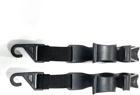 2Pcs Car Hooks, Car Seat Headrest Hanging Racks, Concealed Hooks For Storing And Securing Umbrellas. in Kuwait