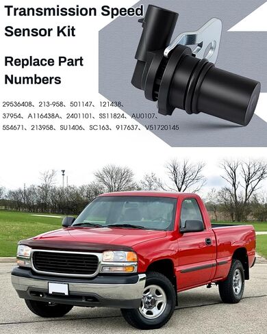 29536408 3PCS Transmission Speed Sensor Replacement Kit Compatible with Allison LCT 1000/2000/2400 Chevrolet GMC Duramax,Input Vehicle Speed Sensor Replace 213-958 917-637 in Kuwait