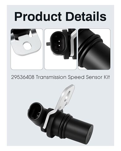 29536408 3PCS Transmission Speed Sensor Replacement Kit Compatible with Allison LCT 1000/2000/2400 Chevrolet GMC Duramax,Input Vehicle Speed Sensor Replace 213-958 917-637 in Kuwait