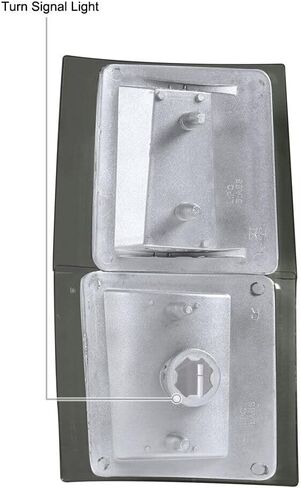 Smoke Corner Lights C/K Turn Signal Lamp Heavy Duty ABS Plastic Housing/Polycarbonate Lens Front Left Right for Chevy for Tahoe for C/K 2500/1500 Suburban for C/K 3500/2500/1500 in Saudi Arabia
