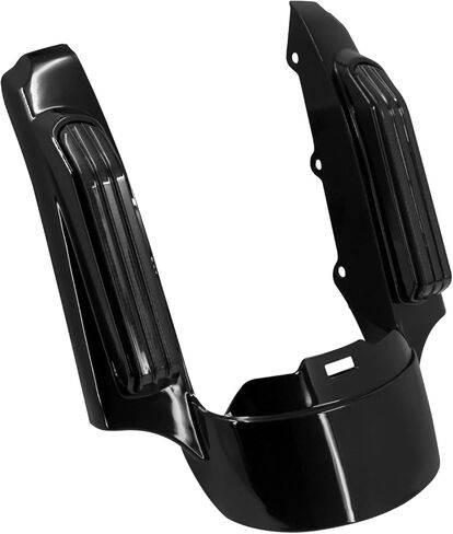 Rear Fender Fascia Extension with LED Turn Signals Running Brake Lights Kit Fit for Harley Touring Road King Road Glide Street Glide Electra Glide Ultra Limited 2009-2013 (Smoke Lens) in Saudi Arabia