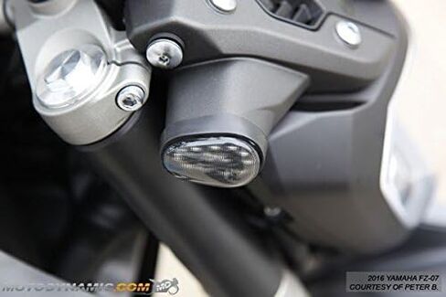 Flush Mount LED Front Turn Signals 2014-2016 FZ-07 FZ-09 in Saudi Arabia