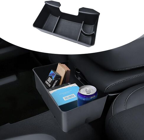 EDBETOS Center Console Hanging Organizer Box for 2019-2026 Chevy Silverado/GMC Sierra 1500, 2020-2026 Silverado/Sierra 2500HD 3500HD Accessories, Jump Seat Storage Tray (Split-Bench Folding Seat Only) in Kuwait