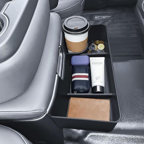 EDBETOS Center Console Hanging Organizer Box for 2019-2026 Chevy Silverado/GMC Sierra 1500, 2020-2026 Silverado/Sierra 2500HD 3500HD Accessories, Jump Seat Storage Tray (Split-Bench Folding Seat Only) in Kuwait