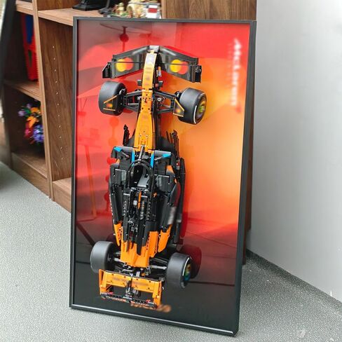 WETCEAOM Display Wallboard Compatible with Lego Technic McLaren MCL39 42228 Car Display, Wall Frame Compatible with Lego Car Wall Mount Display (No Model, Only Frame) in Saudi Arabia