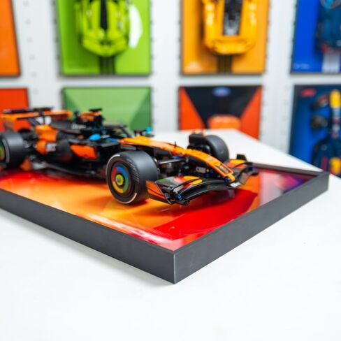 WETCEAOM Display Wallboard Compatible with Lego Technic McLaren MCL39 42228 Car Display, Wall Frame Compatible with Lego Car Wall Mount Display (No Model, Only Frame) in Saudi Arabia