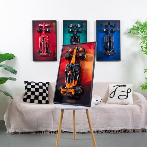 WETCEAOM Display Wallboard Compatible with Lego Technic McLaren MCL39 42228 Car Display, Wall Frame Compatible with Lego Car Wall Mount Display (No Model, Only Frame) in Saudi Arabia