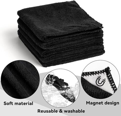 10 Pack Magnetic Whiteboard Eraser White Board Cleaner Microfiber Cleaning Cloth for Whiteboards, Office,School 11.8 x 11.8 inch in Saudi Arabia