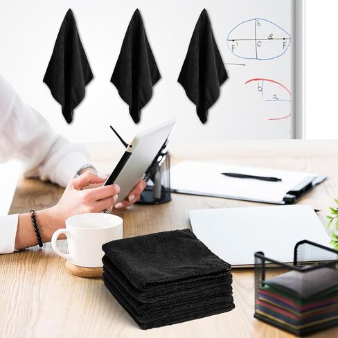 10 Pack Magnetic Whiteboard Eraser White Board Cleaner Microfiber Cleaning Cloth for Whiteboards, Office,School 11.8 x 11.8 inch in Saudi Arabia