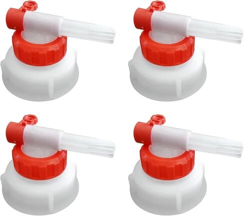 4X Spout Tap for Canister with DIN 51 Thread Tank Tap Ton Bucket Valve Adapter Threaded Connector Irrigation Switch in Saudi Arabia