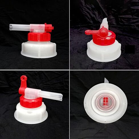 4X Spout Tap for Canister with DIN 51 Thread Tank Tap Ton Bucket Valve Adapter Threaded Connector Irrigation Switch in Saudi Arabia