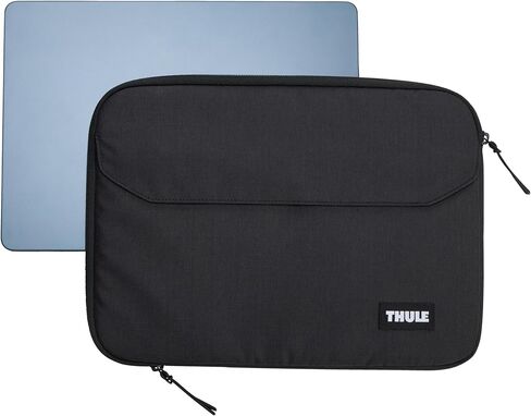 Thule Lithos laptop sleeve, Fits MacBook Air, Soft padded interior, Front accessory pocket, YKK zippers & durable materials in Kuwait
