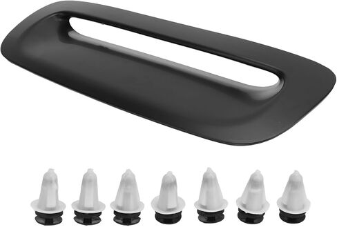 Hood Scoop Air Vent Cover Bonnet Black Bonnet Air Intake Vent Cover for S R56 R55 R57 2007 to 2014 in Kuwait