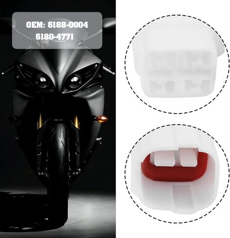 OTOTEC 2 Sets 4-Pin Connector Plug Repair Kits 6188-0004, 6180-4771 Compatible with Sumitomo MT090 Automotive Motorcycle in Kuwait
