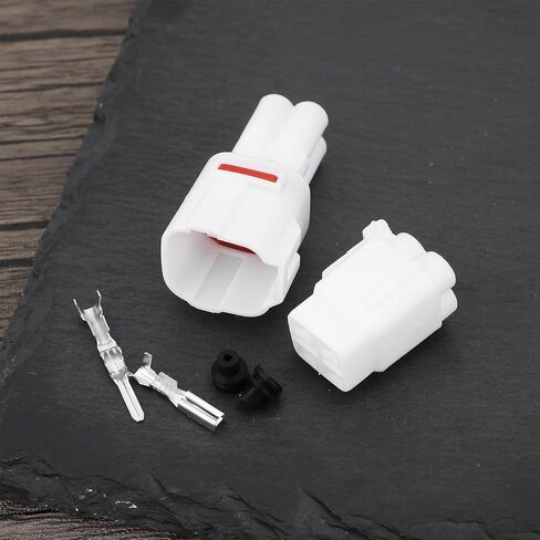OTOTEC 2 Sets 4-Pin Connector Plug Repair Kits 6188-0004, 6180-4771 Compatible with Sumitomo MT090 Automotive Motorcycle in Kuwait