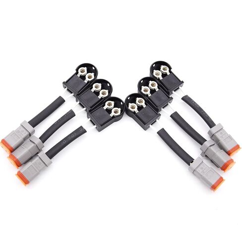 6PCS 3803682 3076256 Injector Electrical Connector Wiring Harness Compatible with Cum-mins N14 L10 ISM11 QSM in Saudi Arabia