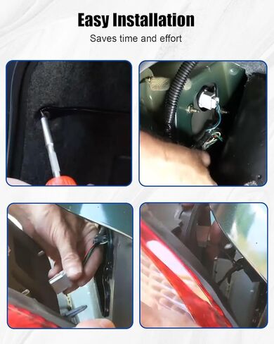 حامل مقبس لمبة الإضاءة الخلفية العكسية متوافق مع Honda Accord Hybrid CR-V Civic Element Acura CL MDX RDX RL RLX استبدال 33513-S50-003، مقبس ضوء إشارة الانعطاف مع حزام الأسلاك، قطعتان in Kuwait
