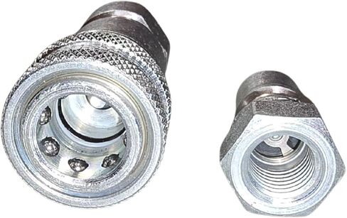 Parker H2-62 & H2-63 Series 60 Hydraulic Quick Coupler Set – ISO 7241-B Compliant Steel Couplers for 1/4″–3/8″ Line Size Hydraulic Lines, Heavy-Duty Fluid & Oil Systems (Male + Female Pair) in Kuwait