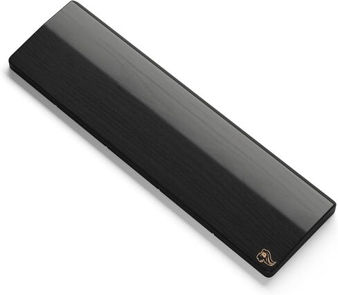 مسند المعصم الخشبي Glorious - TENKEYLESS (TKL) - Onyx/Black - مسند راحة اليد الخشبي المريح للوحات المفاتيح الميكانيكية| 14 × 4 بوصة/19 مم سمك (GV-87-DARK) in Kuwait