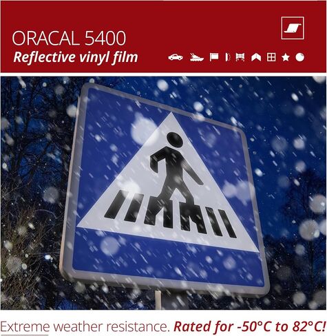 ORACAL 5400 شريط لاصق أسود لامع عاكس (1 بوصة × 30 قدم) in Kuwait