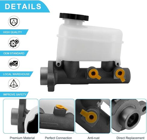 TAUTOY M630021 Brake Master Cylinder For Oldsmobile Bravada 1998-2000,For GMC Sonoma Jimmy 1998-1999,For Chevrolet S10 1998-1999,Blazer 1998-2000,For Isuzu Hombre 1998-1999,18026274,8-18026-274-0 in Kuwait