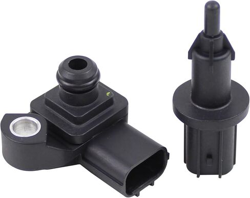 Manifold Absolute Pressure and Air Intake/Charge Temperature Sensor Set for Acura RSX 2005-2006 for Honda Accord 2003-2004 CR-V Element 2005-2006 Fit 2007-2008 in Kuwait