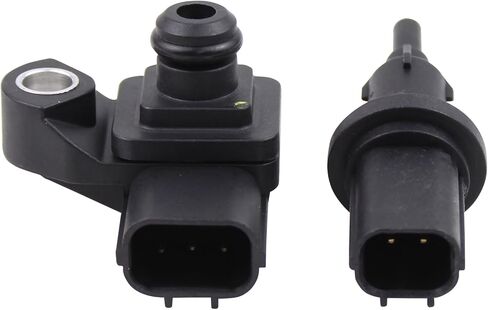 Manifold Absolute Pressure and Air Intake/Charge Temperature Sensor Set for Acura RSX 2005-2006 for Honda Accord 2003-2004 CR-V Element 2005-2006 Fit 2007-2008 in Kuwait