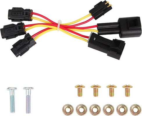 Front or Rear Left Right Power Window Regulator ONLY Motor for Buick LeSabre/Park Avenue/Roadmaster 91-05 for Cadillac DeVille/Eldorado/Seville 92-02 for Chevrolet Blazer 92-95 replaces 742-143 in Saudi Arabia