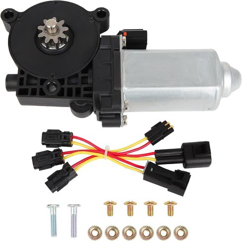 Front or Rear Left Right Power Window Regulator ONLY Motor for Buick LeSabre/Park Avenue/Roadmaster 91-05 for Cadillac DeVille/Eldorado/Seville 92-02 for Chevrolet Blazer 92-95 replaces 742-143 in Saudi Arabia