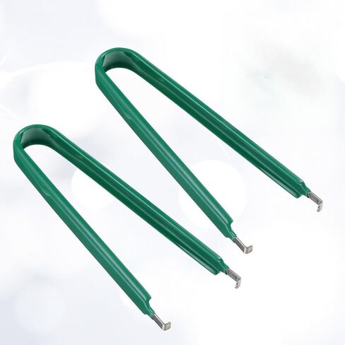 2Pcs PLCC PCB IC Chip Puller Extractor Removal Tool Clip Pliers, U-Shape ROM Extractor, Motherboard Circuit Board Component Puller Tool, Clip Pliers for Disassembly of Electronic Component Jewelry in Saudi Arabia