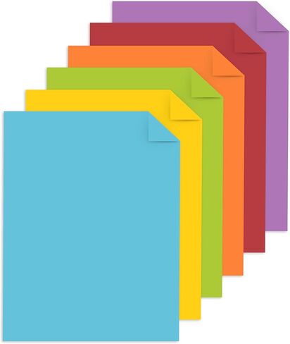 Astrobrights Super Mega Collection, Colored Cardstock, Classic Assortment, Expanded 6‑Colors, 396 Sheets, 65 lb./176 gsm, 8.5" x 11" - More Colors, Even More Sheets! (91492) in Kuwait