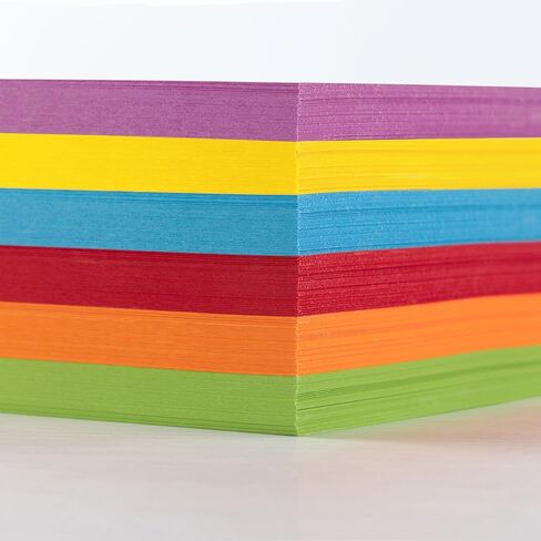 Astrobrights Super Mega Collection, Colored Cardstock, Classic Assortment, Expanded 6‑Colors, 396 Sheets, 65 lb./176 gsm, 8.5" x 11" - More Colors, Even More Sheets! (91492) in Kuwait