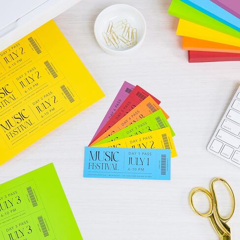 Astrobrights Super Mega Collection, Colored Cardstock, Classic Assortment, Expanded 6‑Colors, 396 Sheets, 65 lb./176 gsm, 8.5" x 11" - More Colors, Even More Sheets! (91492) in Kuwait