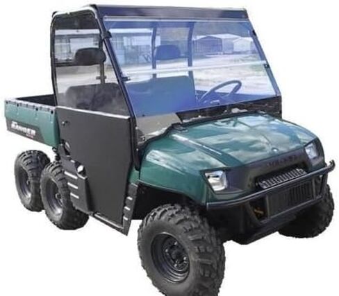 02-08 Polaris Ranger 800,700 Clear Folding Windshield..1/4 Thick Polycarbonate! in Saudi Arabia