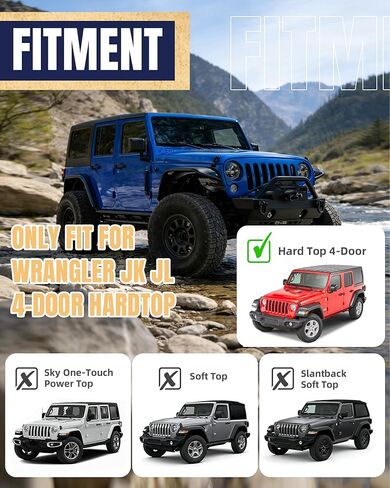 Rear Trunk Cargo Rack Basket Tray Fit for 2007-2026 Jeep Wrangler JK JL Unlimited 4 Door Hardtops, Interior Luggage Carrier Storage Shelf for Camping Trip Gear in Saudi Arabia