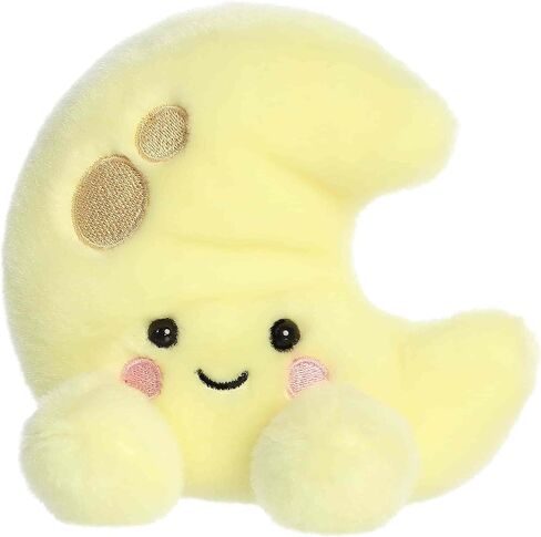 حيوان محشو من Aurora® Adorable Palm Pals™ Evelyn Crescent Moon™ - قطيفة ممتعة يمكن تجميعها للأطفال والكبار - مثالية لتزيين الغرف وهدايا عيد الميلاد - أصفر 5 بوصات in Kuwait