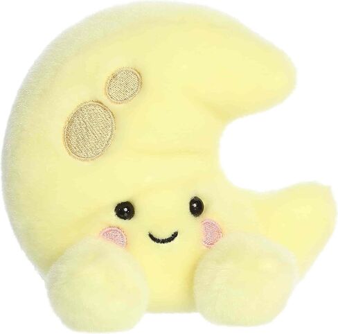 حيوان محشو من Aurora® Adorable Palm Pals™ Evelyn Crescent Moon™ - قطيفة ممتعة يمكن تجميعها للأطفال والكبار - مثالية لتزيين الغرف وهدايا عيد الميلاد - أصفر 5 بوصات in Kuwait