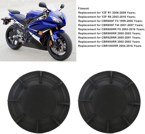 غطاء غبار المصباح الأمامي Acouto لـ YZF R1 2006-2008 CBR600F F4 1999-2000 سهل التركيب وختم متين in Kuwait