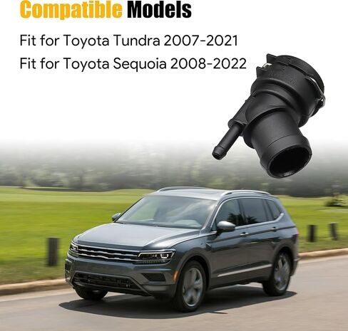 Upper Radiator Hose Pipe Fit for 2009-2018 VW Tiguan Limited 2.0L Volkswagen Engine Cooling-Upper Coupling Upper Radiator Coolant Hose Connector # 5N0122291 in Saudi Arabia