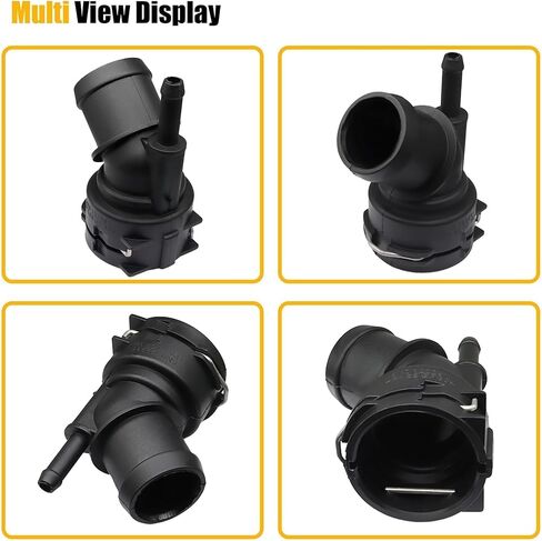 Upper Radiator Hose Pipe Fit for 2009-2018 VW Tiguan Limited 2.0L Volkswagen Engine Cooling-Upper Coupling Upper Radiator Coolant Hose Connector # 5N0122291 in Saudi Arabia