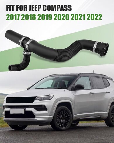 Radiator Inlet Coolant Hose Fit for Jeep Compass 2017 2018 2019 2020 2021 2022 Replace 68297843AC in Kuwait