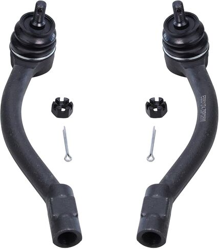 Detroit Axle - 6pc Front Tie Rods Kit for 2014-2019 Kia Soul 2015-2019 Soul EV, 2 Sway Bar Links 4 Inner Outer Tie Rod End Links 2016 2017 2018 Replacement in Kuwait