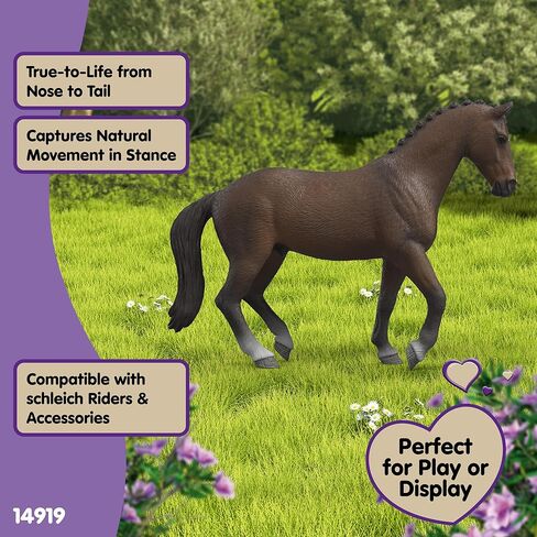 Schleich Horse Club - KWPN Gelding - Realistic Horse Toys - Equestrian Imaginative Play for Girls and Boys - Kids Ages 5+ | 14919 in Kuwait