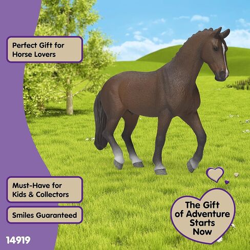 Schleich Horse Club - KWPN Gelding - Realistic Horse Toys - Equestrian Imaginative Play for Girls and Boys - Kids Ages 5+ | 14919 in Kuwait