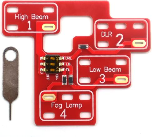 6 High Mod & 8 High Mod، لـ GM Low Beams High Beams & DRL Light On متوافق مع 2003-2007 Chevy Silverado GMC Sierra 1500/2500/3500 Classic in Kuwait