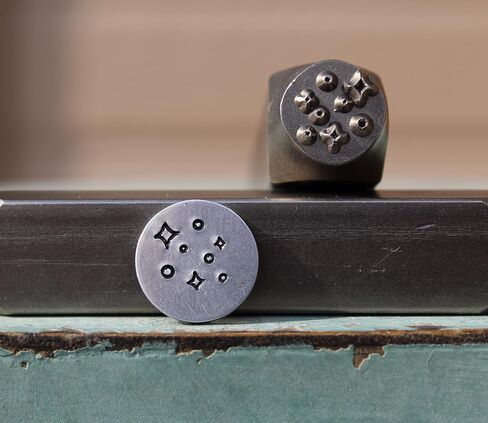 8mm Multi Star Cluster Metal Punch Design Stamp - Supply Guy - CH-560 in Saudi Arabia
