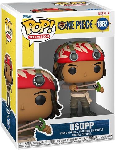 Funko Pop! TV: One Piece - Usopp - Collectable Vinyl Figure - Gift Idea - Official Merchandise - Toys for Kids & Adults - Anime Fans - Model Figure for Collectors and Display in Kuwait